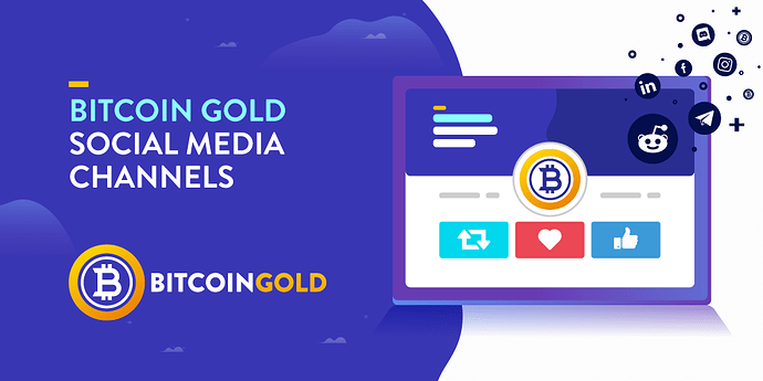 Bitcoin-Gold-Social-Media-Channels