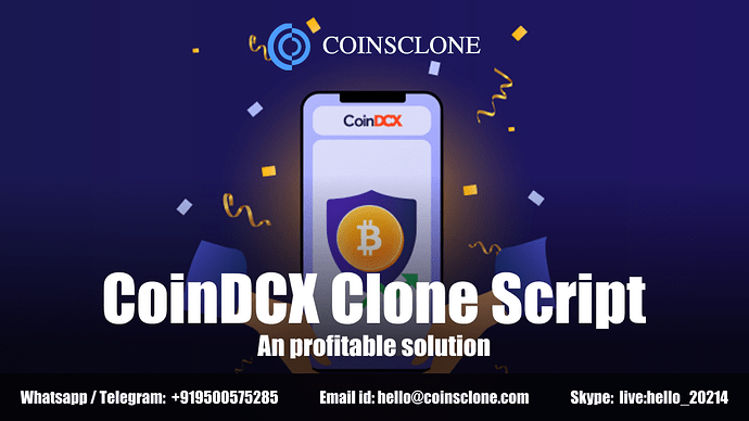 CoinDCX Clone Script