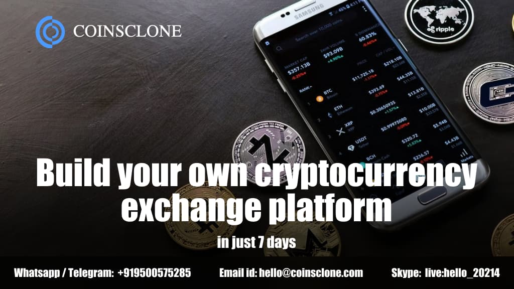 Build your own cryptocurrency exchange platform