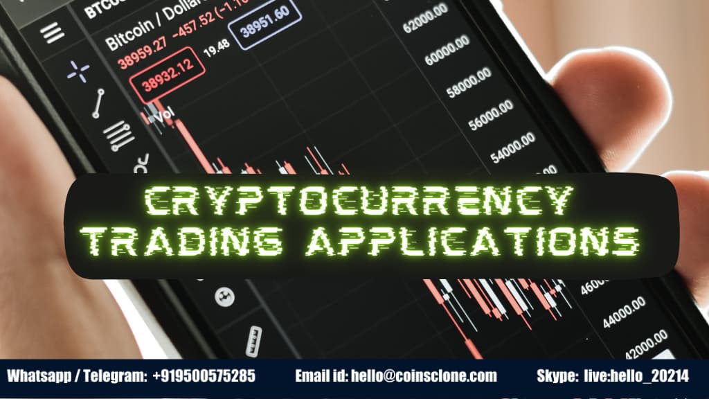 Cryptocurrency trading applications