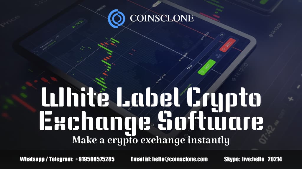 White label crypto exchange software